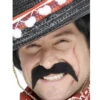 Oberlippenbart Mexikanischer Bandit 2 Oberlippenbart Mexikanischer Bandit -Halloween/Cosplay oberlippenbart mexican bandit kunsthaarbart kostuembart faschingsbart 23725
