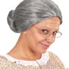 Oma Perücke Mit Knoten -Halloween/Cosplay oma peruecke grossmutter peruecke granny wig grandma wig old lady wig alte frau peruecke 12626 01