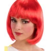 Pagenkopf Perücke Rot Economy -Halloween/Cosplay pagenkopf peruecke rot roter bob peruecke travestie peruecken faschings zweithaar faschingsverkleidung pageboy wig red 18172 01