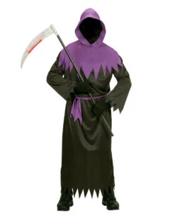 Phantom Kostüm Mit Violetten Kragen