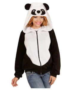 Panda Bär Kostüm Als Jacke 8 Panda Bär Kostüm Als Jacke -Halloween/Cosplay panda baer kostuem jacke panda baer costume hoodie tierkostuem zirkus kostuem 54514 03