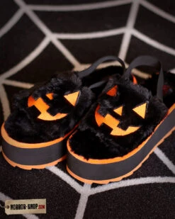 Plateausandalen Lilly Jack O'Lantern -Halloween/Cosplay plateau2