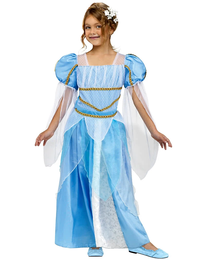 Blaues Prinzessin Kostüm 3 Blaues Prinzessin Kostüm