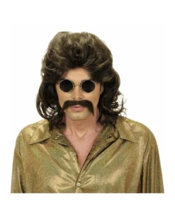 70er Jahre Perücke Wolle