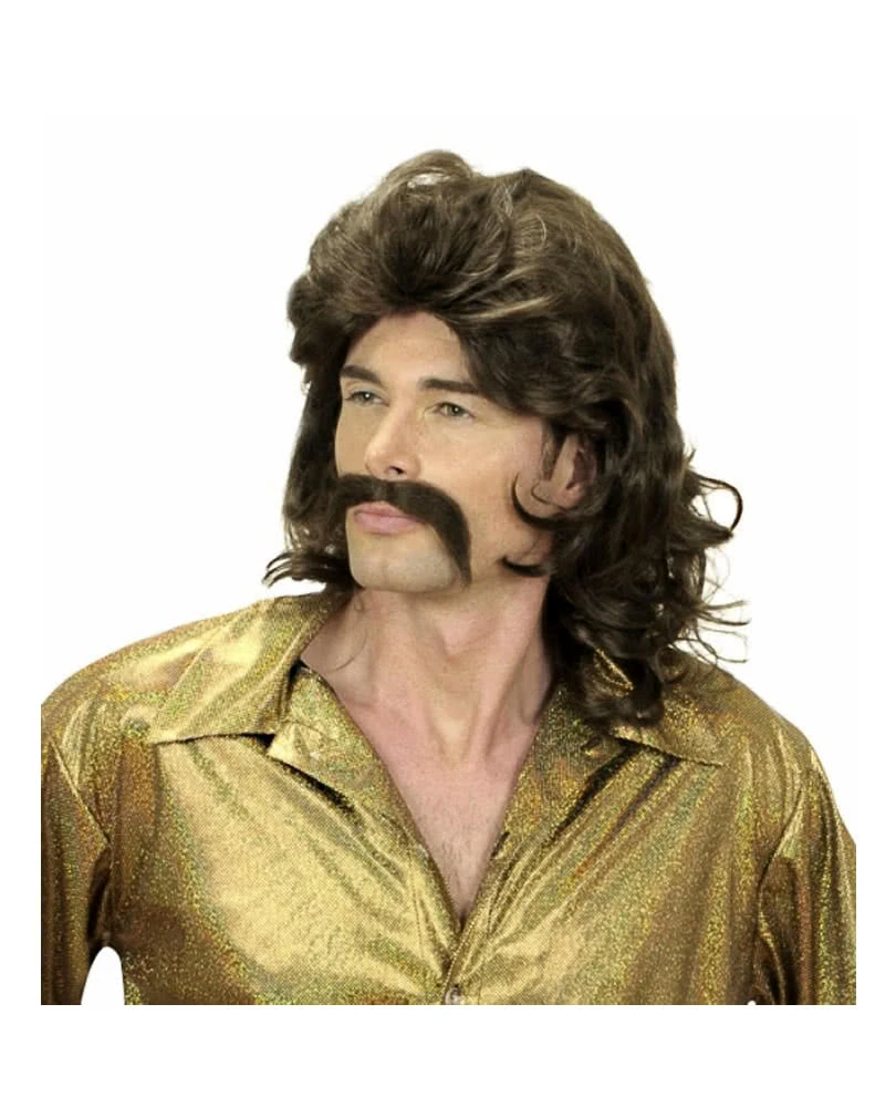 70er Jahre Perücke Wolle 4 70er Jahre Perücke Wolle – Bild 2