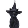 Purrah Hexenkatze Christbaumkugel 11cm -Halloween/Cosplay purrah hexenkatze weihnachtskugel gothic christbaumkugel purrah witch cat hanging ornament 51092 01