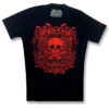 Red Skull And Bones T Shirt Gr. M 2 Red Skull And Bones T Shirt Gr. M -Halloween/Cosplay red skull and bones t shirt totenkopf shirt go1684 2