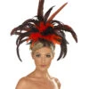 Revue Girl Haarreif Mit Federn 1 Revue Girl Haarreif Mit Federn -Halloween/Cosplay revuegirl kopfschmuck burlesque federschmuck can can kopfschmuck revue theater kostuemzubehoer23811