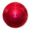 Folienfächer M. Spitzschnitt 120cm Rot 2 Folienfächer M. Spitzschnitt 120cm Rot -Halloween/Cosplay riesen folienstern rot weihnachtsdeko faschingsdeko 8800720