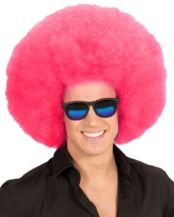XL Afro Perücke Pink 7 XL Afro Perücke Pink -Halloween/Cosplay riesige afro peruecke pinke pink oversized afro wig faschingsperuecke karnevals peruecke 38101 03