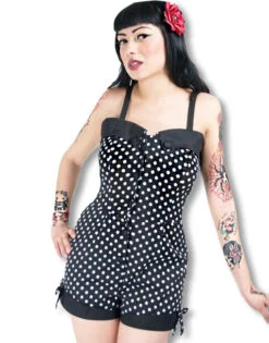 Polka Dot Playsuit