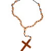 Rosenkranz Mit Kreuz -Halloween/Cosplay rosenkranz mit kreuz moenchskette mit kreuz bischofskette kostuemschmuck 23238 1
