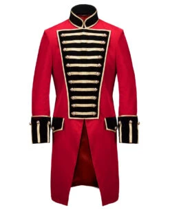 Rote Militär Jacke Mit Goldborte 13 Rote Militär Jacke Mit Goldborte -Halloween/Cosplay rote military jacke mit goldborte red military jacket with gold trim dompteurs jacke 54461 05