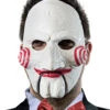 SAW Economy Maske Puppe Billy -Halloween/Cosplay saw puppe billy maske economy jigsaw horrorfilm maske halloween kostuem zubehoer 28959 2