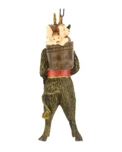 Spooky Krampus Zwillinge Christbaumkugel 10cm -Halloween/Cosplay scary krampus weihnachtskugel halloween und horror weihnachtsdeko krampus hanging ornament 54758 3
