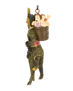 Spooky Krampus Zwillinge Christbaumkugel 10cm -Halloween/Cosplay scary krampus weihnachtskugel halloween und horror weihnachtsdeko krampus hanging ornament 54758 4