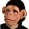 Schimpansen Maske Mit Kunstfell -Halloween/Cosplay schimpansen maske affen maske tiermaske primaten maske 21276