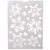 Schneeflocken Schablone Für Sprühschnee -Halloween/Cosplay schneeflocken schablone schneespray schablone weihnachts dekoration 24463