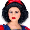 Märchenland Kinderperücke -Halloween/Cosplay schneewittchen peruecke halloween peruecke karnevalsperuecke fairytale princess wig 17903 01