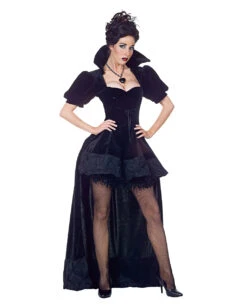 Schwarze Königin Kostüm Deluxe