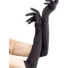 Lange Handschuhe Schwarz -Halloween/Cosplay schwarze ellbogenlange handschuhe sexy kostuem handschuhe 20er jahre charleston handschuhe fancy dress gloves 23765