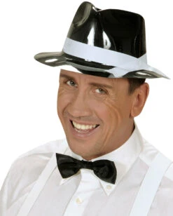 Schwarze Satinfliege 13 Schwarze Satinfliege -Halloween/Cosplay schwarze fliege aus satin schwarze fliege kostuem zubehoer 22938 5