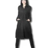 Gothic Damenmantel Schwarz -Halloween/Cosplay schwarzer gothic mantel schwarzer mantel damenmantel schwarz gothic mode go1232