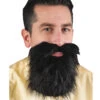 Buschiger Vollbart Schwarz 2 Buschiger Vollbart Schwarz -Halloween/Cosplay schwarzer vollbart aus kunsthaar karnevalsbart faschingsbart karnevalsbaerte guenstig online kaufen 19990