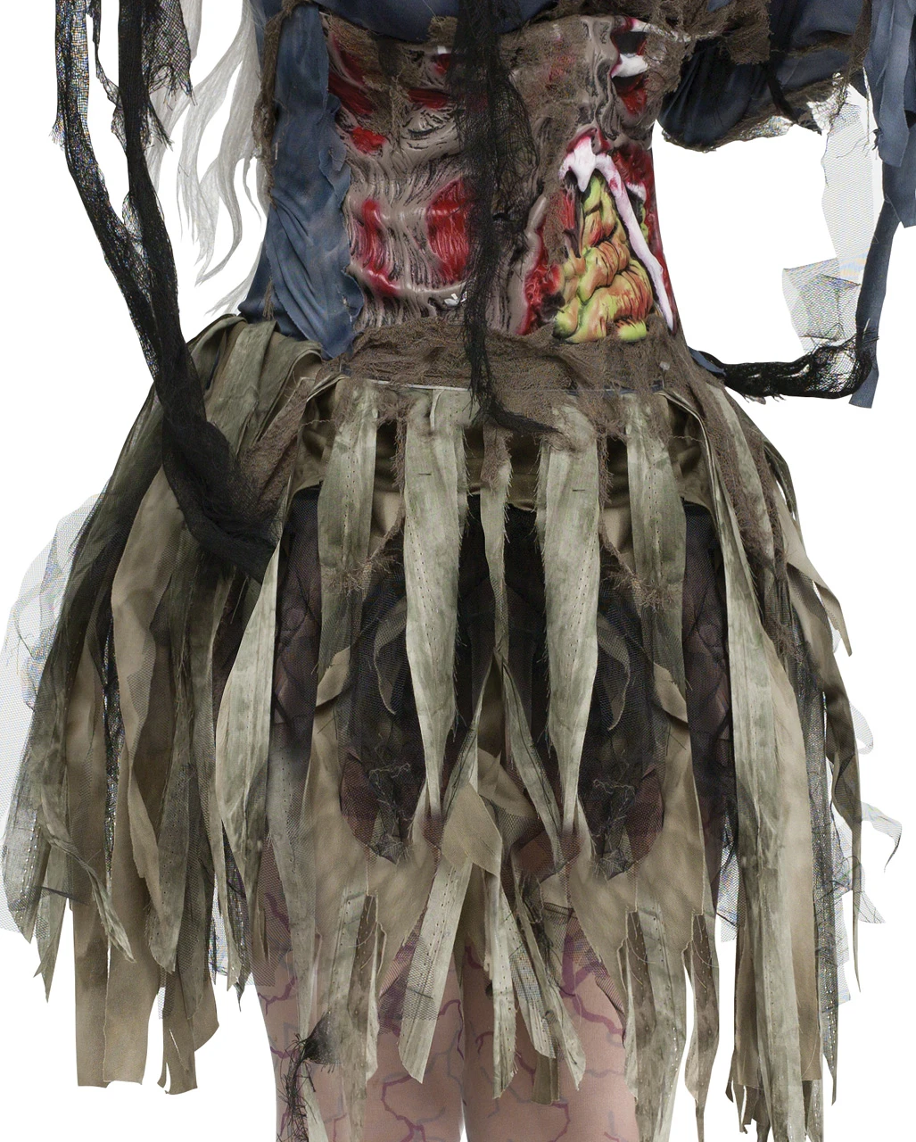 Sexy 3D-Zombiekostüm Für Frauen 5 Sexy 3D-Zombiekostüm Für Frauen – Bild 3