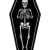 Sarg Mit Skelett Teppich -Halloween/Cosplay skelett im sarg teppich skeleton in coffin rug gothic deko halloween deko 50718 0111