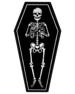 Sarg Mit Skelett Teppich