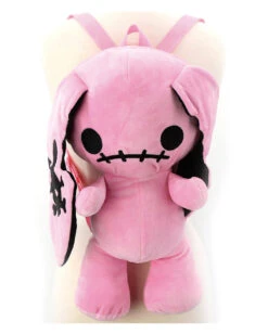 Plüsch Rucksack Skull Bunny -Halloween/Cosplay skull bunny pluesch rucksack skull bunny plush backpack gothic accessoire hase 54843 4