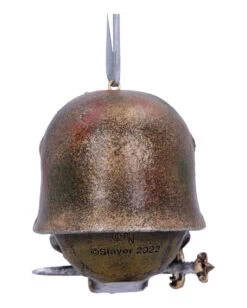 Slayer Totenschädel Christbaumkugel -Halloween/Cosplay slayer totenkopf weihnachtskugel slayer totenschaedel christbaumkugel slayer skull hanging ornament 54560 03