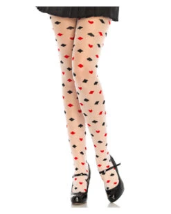 Strumpfhose Queen Of Hearts