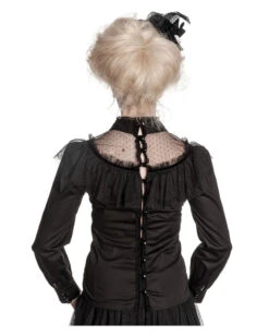 Spitzenbluse Mit Stehkragen -Halloween/Cosplay spin doctor gothic bluse gothic bluse mit spitze gothic fashion 660583 2