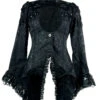 Damen Brokatfrack Mit Spitze -Halloween/Cosplay spitzen frack gothic weste gothicjacke brokatfrack brocade lace tailcoat 31420 1
