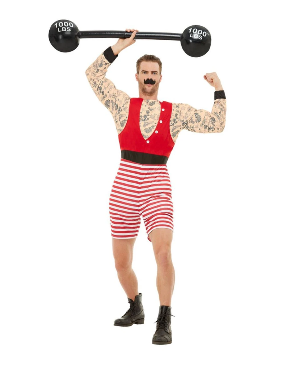 Starker August Deluxe Muskelkostüm Für Herren 3 Starker August Deluxe Muskelkostüm Für Herren
