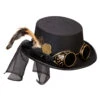 Steampunk Zylinder Mit Fliegerbrille Als Zubehör -Halloween/Cosplay steampunk kostuem zylinder mit fliegerbrille 38109