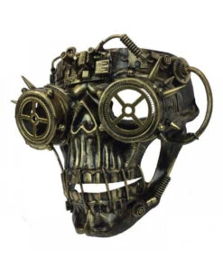 Steampunk Totenschädel Maske -Halloween/Cosplay steampunk totenkopf maske steampunk skull mask cosplay kostuemzubehoer 50506 03