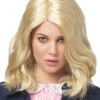 Blonde Strange Girl Perücke 2 Blonde Strange Girl Perücke -Halloween/Cosplay strange girl peruecke blond science fiction frisur fasching sci fi peruecke karneval 36105