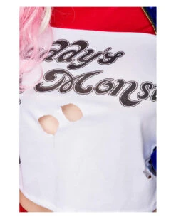 5-tlg. Suicide Harlequin Kostüm -Halloween/Cosplay suicide harlequin kostuem suicide harlequin costume 38637 05 2