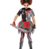 Unheimlicher Zirkusclown Kinder Kostüm -Halloween/Cosplay unheimlicher zirkusclown kinder kostuem 37621