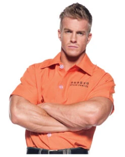 U.S. Gefangener Kostüm Hemd