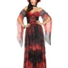 Kostüm Vampir Gräfin -Halloween/Cosplay vampir damenkostuem vampirbraut verkleidung fuer frauen blutsauger kostuemkleid fuer halloween 28324 1
