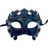 Schwarze Augenmaske Römischer Gott -Halloween/Cosplay venezianische maske roemische augenmaske antike augenmaske venezainische maske mit verzierungen venetian mask 25147 01