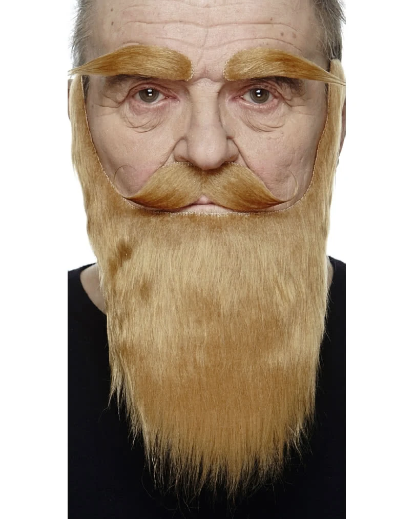 Rotblonder Vollbart Mit Schnauzer Und Augenbrauen 3 Rotblonder Vollbart Mit Schnauzer Und Augenbrauen