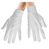 Weiße Stoffhandschuhe 2 Weiße Stoffhandschuhe -Halloween/Cosplay weisse clown handschuhe kostuem handschuhe weiss 16835