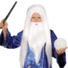 Magier Perücke Mit Bart Weiß Für Kinder -Halloween/Cosplay zaubererperuecke mit bart weiss fuer kinder 38105